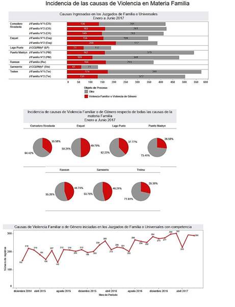 Violencia doméstica: 24 % más de denuncias en Chubut.