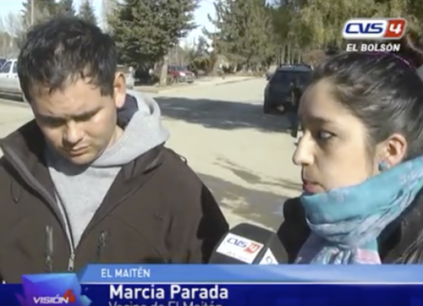 El Maitén se movilizó repudiando los ataques del RAM