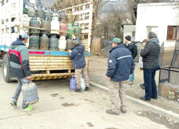 Garrafas: se realizó la venta por los barrios