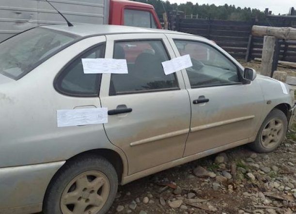 Trevelin: secuestran un auto y armas sin documentación