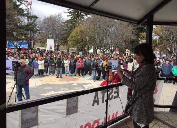 En Esquel marcharon por la desaparición de Santiago Maldonado