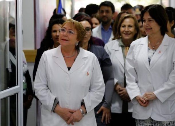 Visita presidencial: Bachelet inauguró el hospital de Futaleufú