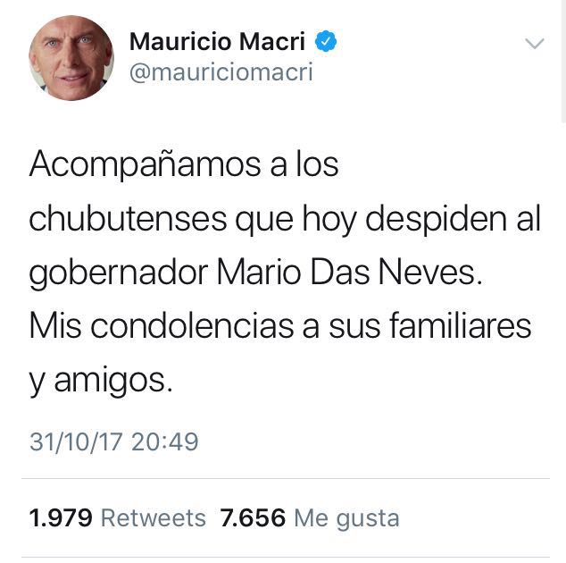 Dirigentes y personalidades despiden al gobernador Das Neves
