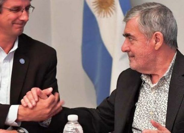 Ongarato viajó a Rawson junto a funcionarios de Nación