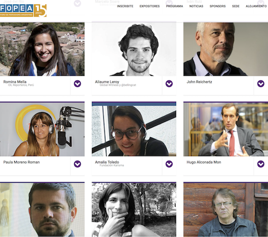 EQSnotas disertó en el Congreso de Periodismo de FOPEA