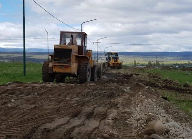 Finalizaron los trabajos de apertura de calles en “La Loma”