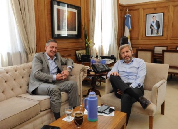 El gobernador se reúne con Frigerio este jueves