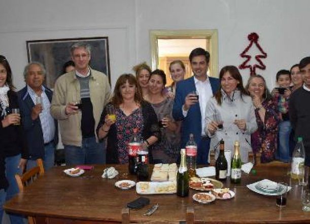 El Intendente brindó con los concejales y personal legislativo