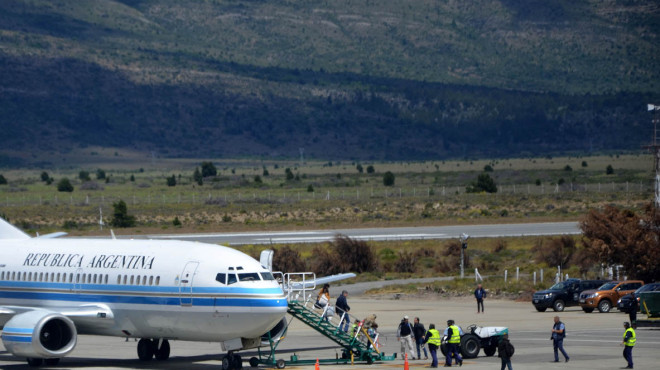 Macri llegó a Villa La Angostura para recibir el 2018