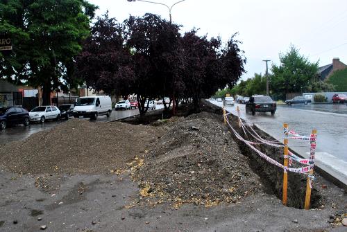 Catorce plazoletas de Esquel en proceso de mejora