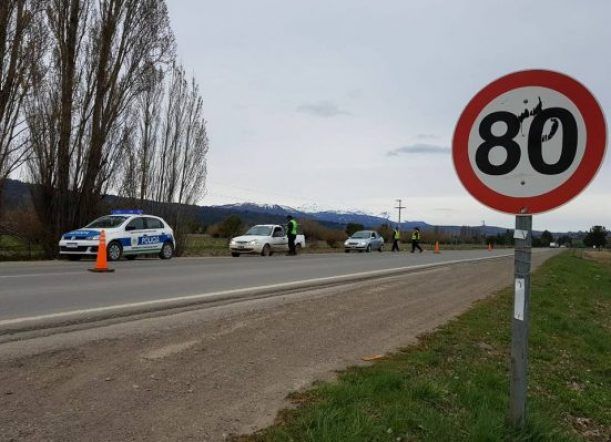 Trevelin: tres infractores en Año Nuevo