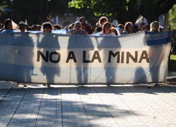 No a la Mina: se hace la primer marcha del año