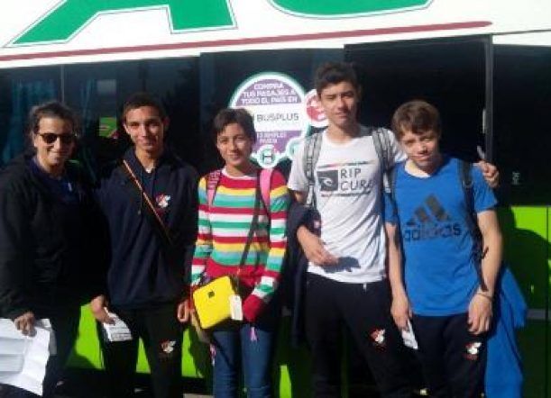 Los cadetes de la Escuela de Natación ya están en Neuquén