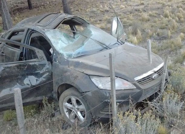 Grave accidente camino a La Hoya
