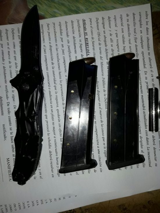 En un allanamiento secuestran armas sustraídas a la Policía