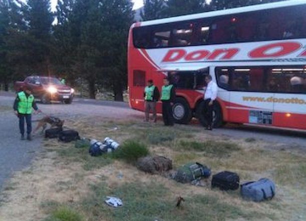 Control detecta marihuana en equipaje de un pasajero