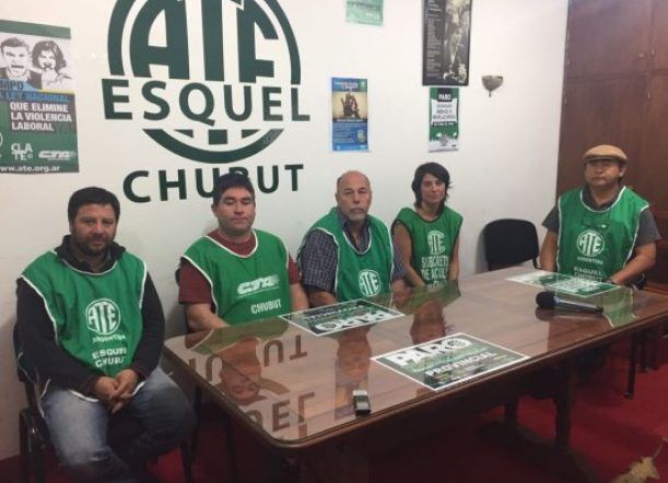 ATE Esquel adhiere y convoca al paro y movilización