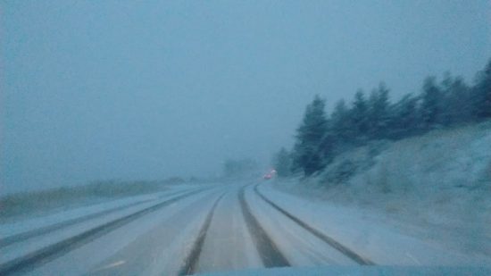 Aconsejan máxima precaución en el camino entre Esquel y Trevelin