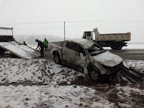 Despiste en la ruta Esquel Trevelin dejó un herido grave