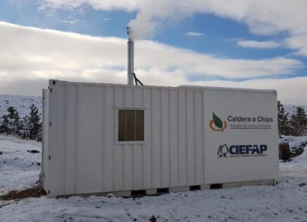 Presentan caldera a chips en la Planta de Residuos