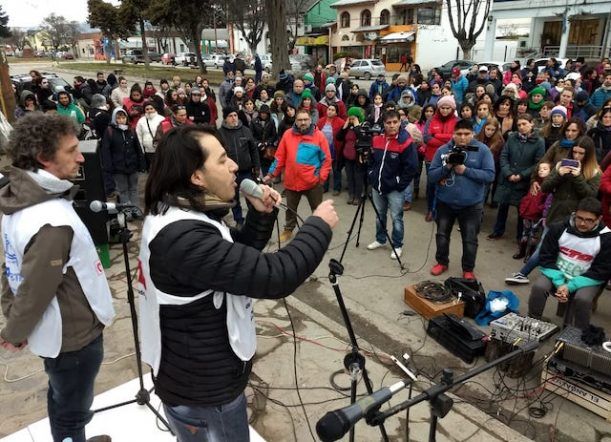 Acto de despedida del Acampe Docente en Supervisión