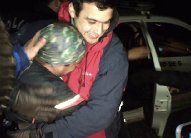 Rescataron a los dos atletas accidentados en el Cerro 21