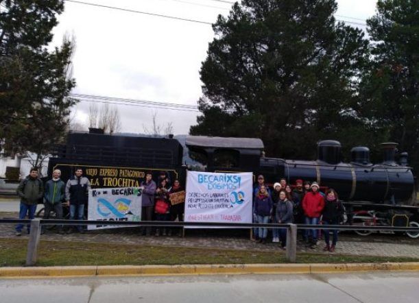 Científicos del Conicet se sumaron a la jornada de lucha
