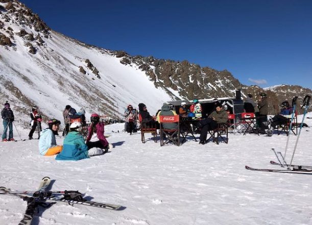 Un día de esquí para recordar en La Hoya
