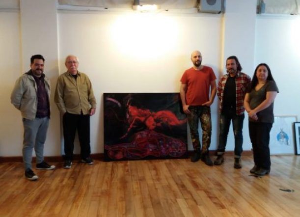 Sciorra obtuvo el galardón del Salón de Artes Plásticas