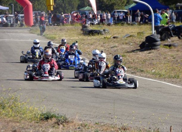 Posiciones del campeonato de karting