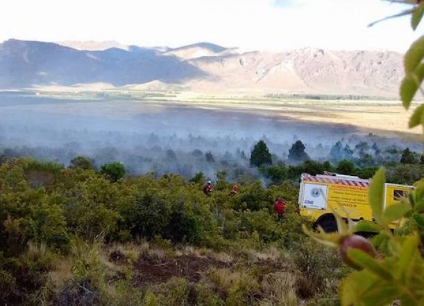 El Maitén: Bosques aportó dinero para un plan contra incendios