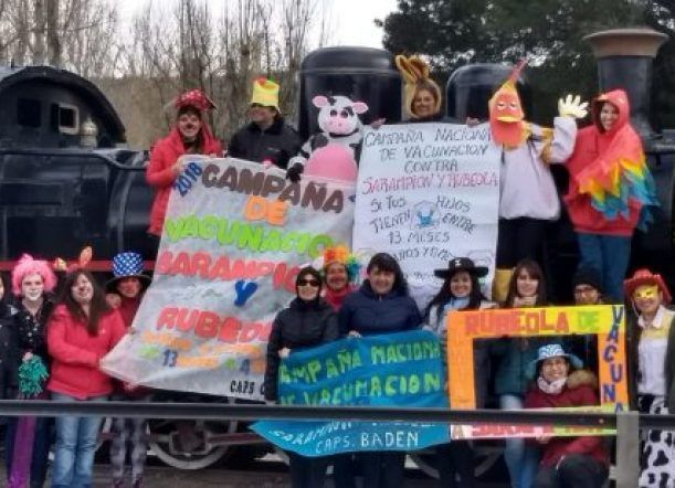 Comenzó la campaña de vacunación por Sarampión y Rubéola