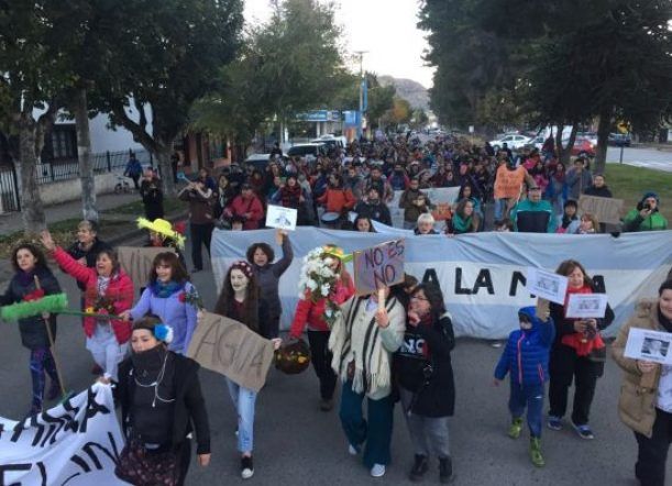 Hoy habrá marcha del “No a la Mina”