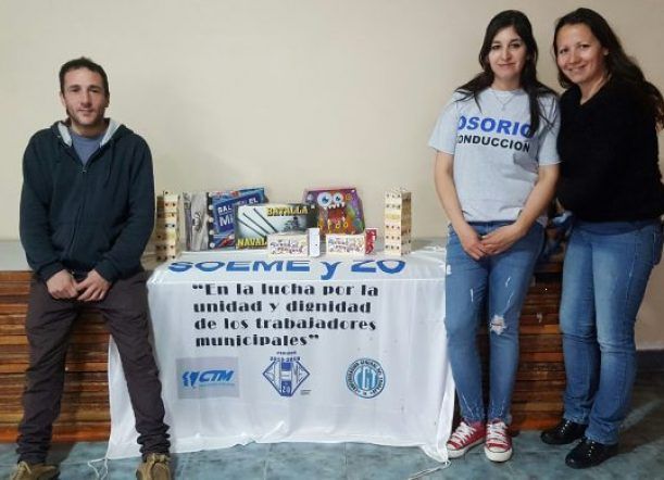 Soeme donó juegos para el Centro Integral de Tratamiento