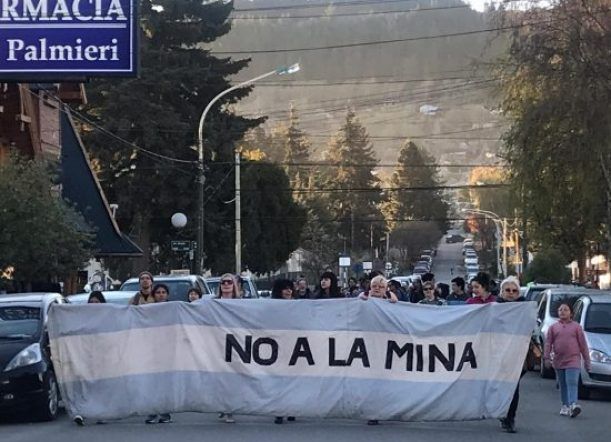 No a la Mina, una vez más en las calles