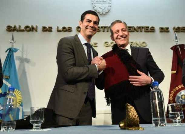Arcioni y Urtubey se reúnen para avanzar en agenda conjunta