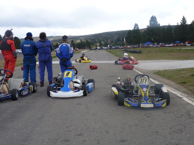 Tarde accidentada para el Karting Cordillerano