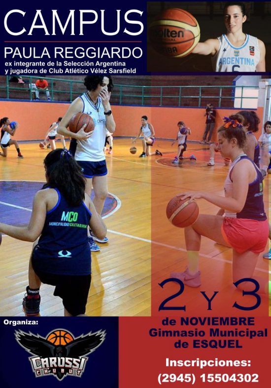 “Campus de Básquet Femenino” en Esquel