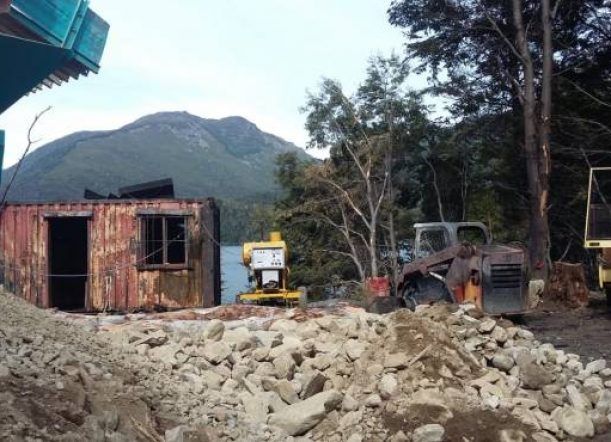 Incendian máquinas en ruta 40 y dejan panfletos de RAM