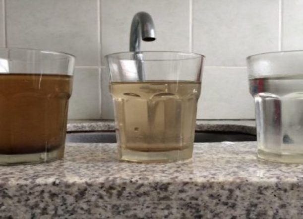 Informan que hay agua turbia, pero es apta para consumo