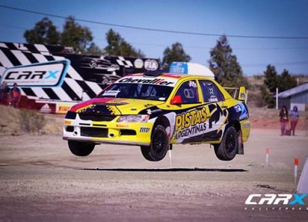 Kovacevich campeón argentino y sudamericano de Rallycross