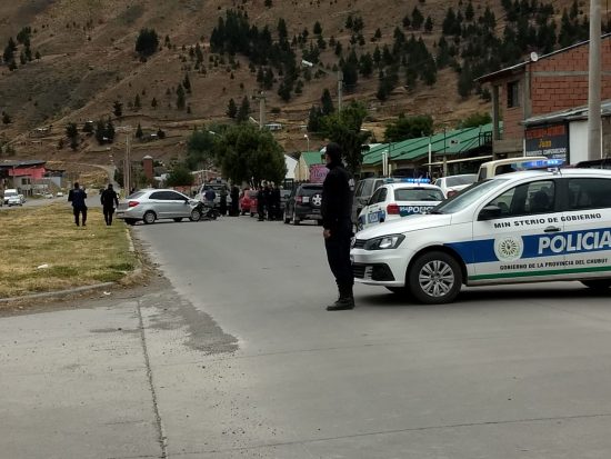 Fuerte accidente sobre Avenida Perón