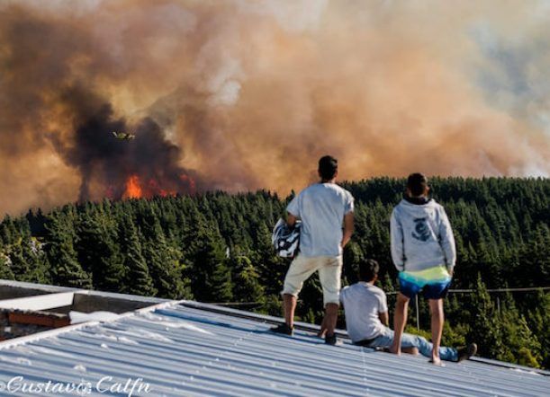 Sin tregua: amplio despliegue para combatir los incendios