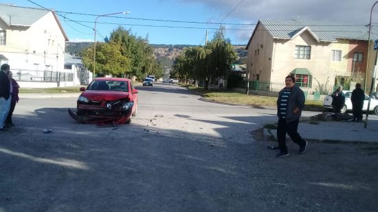 Un choque terminó con un lesionado