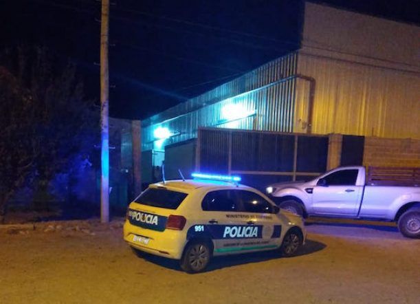 Frustran un robo en distribuidora mayorista de Esquel