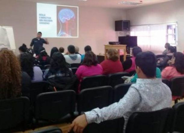 Capacitaron al personal del hogar “Juan Domingo Perón” en RCP