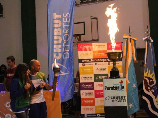 ParaEpade: Geraldine Roberts encendió la llama olímpica