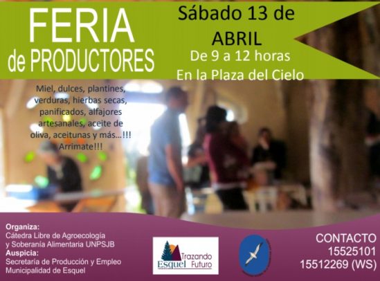 Este sábado, a comprar producción local