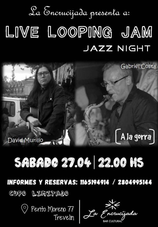 Una noche de jazz y loops en Trevelin