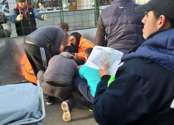 Atropellaron a una mujer en 25 de Mayo y Rivadavia